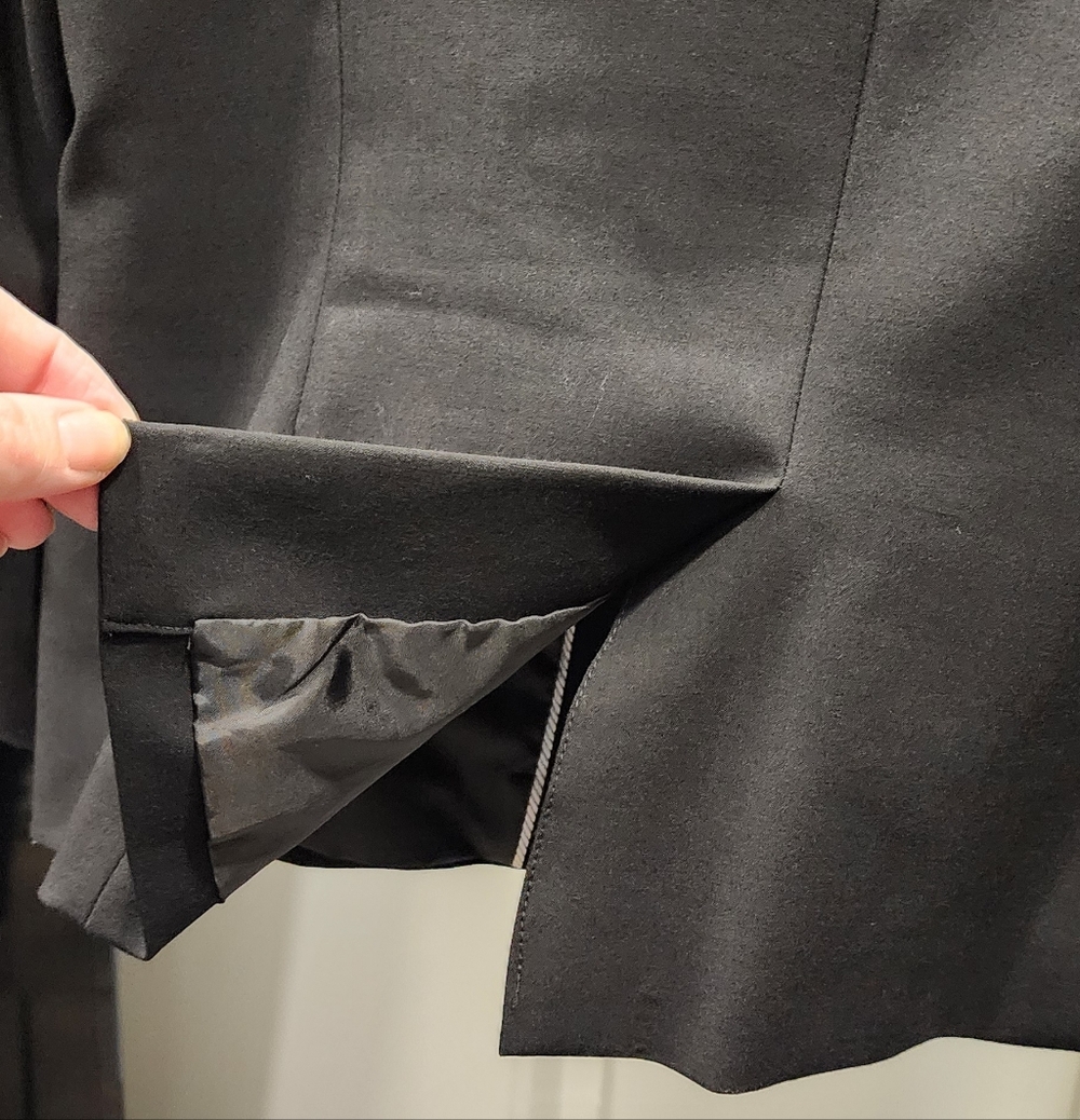 Calvin Klein Women's Black Blazer - Picture 4 of 12